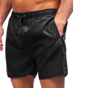 Pantalones Cortos Deportivos para Hombre de Alto Rendimiento, Diseño Sólido, Cintura Elástica - Product Image 6