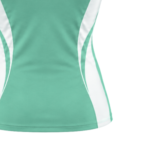 เสื้อกล้ามออกกำลังกายแบบ Racerback สำหรับผู้หญิง ออกแบบเองได้ แห้งเร็ว ยืดหยุ่น เหมาะสำหรับการฝึกซ้อมและเล่นกีฬาในยิม - Product Image 6