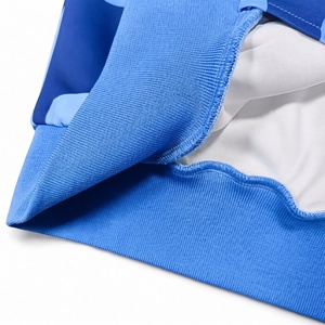 Ensemble de survêtement unisexe bleu camouflage à capuche, manches longues, short décontracté à cordon de serrage, respirant, en Spandex/Nylon, pour l'hiver - Product Image 6