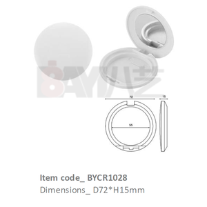 ตลับแป้งพัฟเปล่าแบบสั่งทำพิเศษสำหรับเครื่องสำอางคุณภาพสูง - Product Image 1