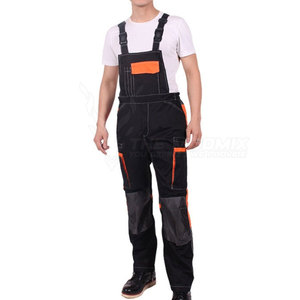 Modern Breathable Cotton Working Bibs with Adjustable Straps Durable Construction for Work Clothing - Product Image 3