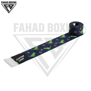 Bandes de boxe personnalisées par sublimation pour enfants, protège-poignets hautement élastiques pour l'entraînement junior, accessoires de boxe durables en coton pour l'entraînement - Product Image 5