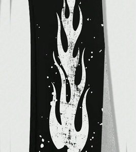 <b>Men</b> Wide Leg Flare Pants Trendy Casual <b>Trousers</b> for Street Fashion Daily Wear Comfortable Design Wholesale Clothing - Product Image 5