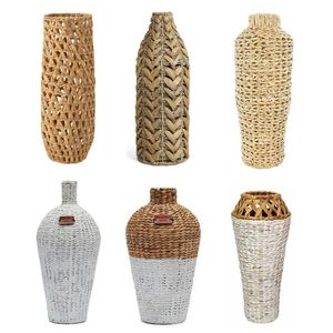Vase de table en jacinthe d'eau certifié Vietrustic pour centre de table, vase à plantes - Product Image 1