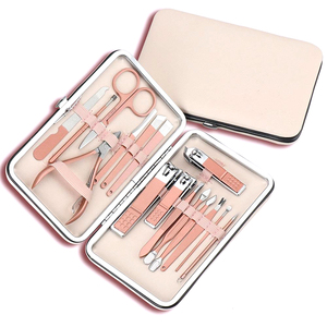 Stainless Steel Manicure Pedicure Set Professional <b>Nail</b> <b>Tools</b> Kit For <b>Nail</b> Care Treatment - Product Image 3