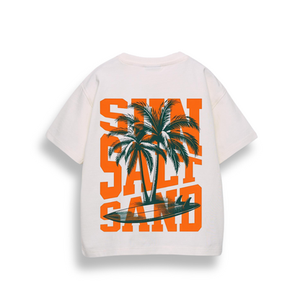 เสื้อยืดคอกลมโอเวอร์ไซส์คุณภาพสูงสำหรับผู้ชาย สั่งทำได้ ปริมาณสั่งขั้นต่ำน้อย พิมพ์ลายดิจิทัล เสื้อยืดยูนิเซ็กส์ ทรงหลวมไหล่ตก ผ้าฝ้าย 100% - Product Image 5