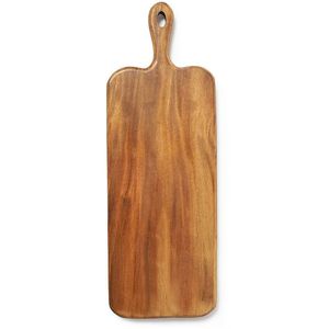 Planche à découper en bois naturel pour la préparation des aliments en cuisine, surface de découpe épaisse et durable en bois dur pour la cuisine quotidienne - Product Image 4