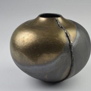 Luxury Decorative Brass <b>Vase</b> | Modern Metal Flower <b>Vase</b> for Living Room Styling - Product Image 4