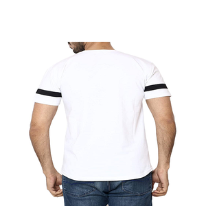 Camiseta Casual de Color Sólido Clásica para Hombre, Cómoda, Agradable al Tacto, Corte Normal, Estilo Moderno - Product Image 5