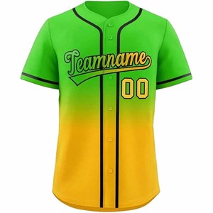 Camisetas de béisbol para equipos deportivos, cómodas, transpirables, con nombres y números personalizados, subidas por Dress Sports - Product Image 1