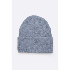 Basic Metallic <b>Knit</b> Cuffed Beanies <b>Set</b> - Product Image 1