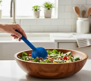 Resin Serving Spoon Elegant Reusable Kitchen Tool Perfect for <b>Buffet</b> Restaurant Hotel and Home Table Service - Product Image 3