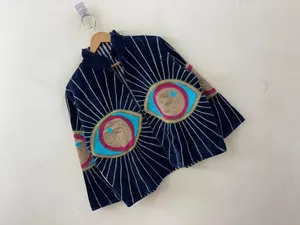 Chaqueta Reversible de Terciopelo Azul Premium 2026, Chaqueta Elegante para Mujer a Precio de Fábrica - Product Image 2