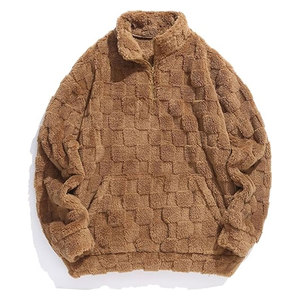 เสื้อสเวตเชิ้ตผ้าฝ้ายหนาน้ำหนักมาก ไซส์ใหญ่พิเศษ สั่งทำโลโก้ ปักลายแบบทำเก่าและซักล้าง สำหรับฤดูหนาว - Product Image 1