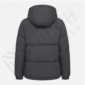 Abrigo acolchado de burbujas de invierno para hombre de la mejor calidad, chaqueta acolchada transpirable de fabricación profesional con logotipo frontal - Product Image 3