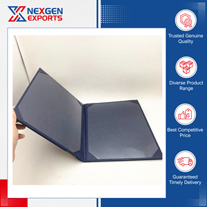 Venta exclusiva de portadocumentos de piel sintética de la más alta calidad para diplomas y certificados de graduación para compradores al por mayor de origen indio - Product Image 6