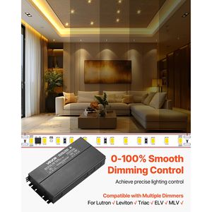 150W 24V Dimmable LED Driver AC à DC Transformateur d'alimentation Tension constante - Product Image 6