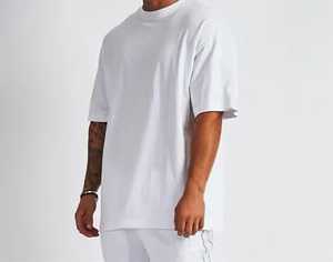 Camiseta de algodón extragrande personalizada para hombre, estilo urbano, manga corta, proveedor OEM, la mejor fábrica en línea, más vendida, recién llegada - Product Image 5