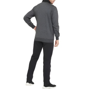 Ensemble de survêtement polaire pour hommes : sweat à capuche et pantalon de jogging, style streetwear décontracté, coupe ample, idéal pour l'hiver, personnalisable avec logo, vente en gros - Product Image 6