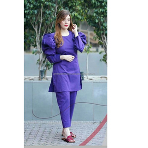 Kameez Shalwar ชุดเดรสสำหรับปาร์ตี้3ชิ้นสูทสนามหญ้าสีสวยสำหรับผู้หญิงอินเดียสวมใส่ในฤดูหนาวชุดลูกไม้ขายดี - Product Image 6