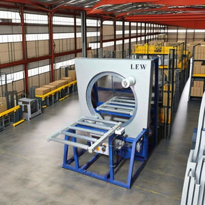 Horizontal Orbital Pallet <b>Stretch</b> Wrapping <b>Machine</b> Fully Automatic Pneumatic PLC Controlled Energy Saving - Product Image 1