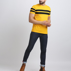 เสื้อยืดลำลองผู้ชายใหม่ ผ้าฝ้าย 100% 180 กรัม ทรงเข้ารูป แห้งเร็ว ระบายอากาศดี แฟชั่นฤดูร้อน แขนสั้น สีพื้น ลายเรียบ - Product Image 1