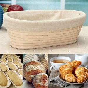 Factory Direct Sale Oval Shape Rattan <b>Bread</b> Proofing <b>Basket</b> Handmade Cane Dough Rising <b>Basket</b> For Artisan Baking Kitchen Tool - Product Image 4