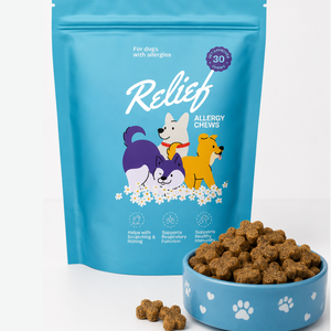 Compléments multivitaminés pour chiens, sous forme de friandises moelleuses, favorisant la digestion, la santé de la peau et du pelage, la fonction cardiaque et la mobilité des articulations. - Product Image 3