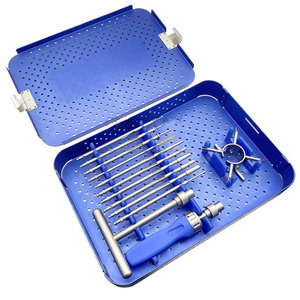 WORLD PRECISION SURGICAL Ensemble d'instruments chirurgicaux orthopédiques en acier inoxydable pour la réparation manuelle du ménisque du genou par arthroscopie CE - Product Image 4