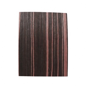 High Quality Rotary Cut Engineered Ebony <b>Veneer</b> Panels 2500x640mm Eco Friendly for Furniture Door Interior Use - Product Image 1