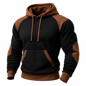 Sudaderas con Capucha de Lana de Alta Calidad, Diseño Moderno, Ropa Casual de Invierno, Estampado Liso - Product Image 3