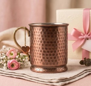 Taza de Agua de Cobre Hecha a Mano con Acabado Elegante para Hoteles, Cafeterías, Restaurantes, Cocinas Domésticas, Uso Diario - Product Image 5