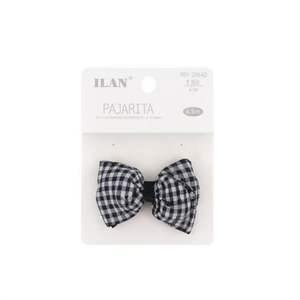 Papillon in tessuto Ilan da 6,5 cm con motivo a quadretti per bambini e neonati - Product Image 2