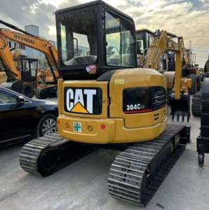 Miniexcavadora CAT 304C CR en Excelente Estado – Peso: 9,867 lbs, Motor de 45 HP en Venta - Product Image 1