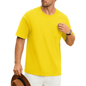 T-shirt Ringer Homme Style Urbain Haute Performance Streetwear Anti-Plis Séchage Rapide Respirant Formel Logo Personnalisé Imprimé - Product Image 1