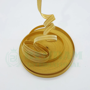 Cinta de encaje brillante de alta calidad de 10-12 mm con ribete trenzado para casullas, mangas, bandas de gorra y epaulettes para prendas y accesorios - Product Image 4