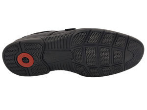 Chaussures habillées de bureau pour hommes DOC MARS, noires, en PU, à bout rond, à enfiler, avec semelle intérieure amortissante, semelle extérieure en EVA, doublure en tissu, toutes saisons - Product Image 3