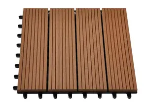 Oferta Especial: Baldosas de Madera Cuadradas de Teca, Caoba, Sungkai, Suar y Albasia para Casas Residenciales Clásicas y Modernas - Product Image 6