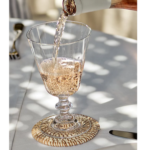 Tableware Item New Natural Rattan Coffee Tea Juice <b>Glass</b> <b>Coasters</b> in high demand Tabletop Organizer - Product Image 1
