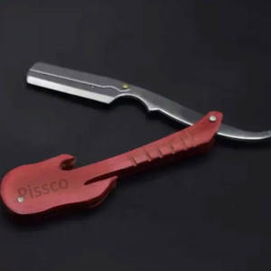 Navaja de Afeitar Recta para Barbería, Herramientas de Barbería, Navaja para Cabello, Navaja Recta para Hombres - Product Image 1