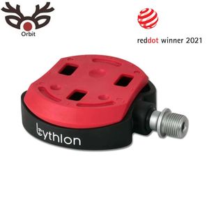 Pédales de vélo auto-bloquantes Bythlon avec axe en Cr-Mo et caleçons inclus pour vélos de route - Product Image 4