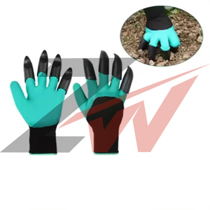Gants de jardinage en gros avec griffes, enduits de caoutchouc, imperméables, pour travaux de jardinage, outils de jardin, OEM en vrac - Product Image 2