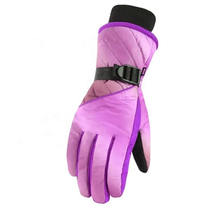 Guantes de Esquí de Cuero Personalizados de Primera Calidad para Adultos, Unisex, Calefactables, Impermeables, Aislantes, Guantes de Seguridad para Invierno - Product Image 4