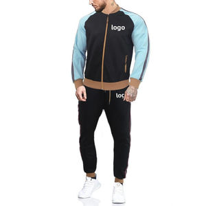 Men's Tracksuit Set Winter Collection Flared Pants Hoodie Bold <b>Logo</b> Print 100% Cotton Lightweight Solid <b>Design</b> - Product Image 3