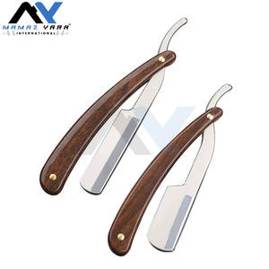 Maquinilla de Afeitar Manual Clásica con Mango de Madera Pura, Afeitado Preciso, Desechable, de Alta Calidad, para Hombres, Estilo Vintage - Product Image 4