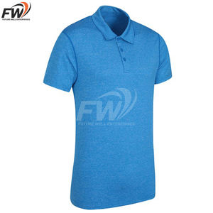 Nouveaux polos pour hommes en coton 100% de haute qualité, design personnalisé bleu, dernière collection, vente chaude, couleur unie, OEM - Product Image 2