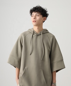 Sudadera con Capucha y Sudadera de Felpa de Mezcla de Algodón para Hombre, Logotipo Personalizado, Corte Regular, Venta al Por Mayor OEM - Product Image 4