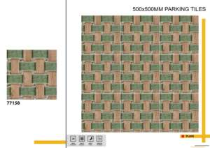Baldosas para Estacionamiento Exterior Ultra Duraderas de 500X500MM Diseñadas para el Tránsito de Vehículos Pesados con Agarre Confiable y Estructura de Larga Duración - Product Image 3
