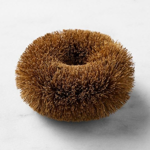 Coconut fiber coir scourer <b>round</b> tawashi <b>brush</b> scrubber dish cleaning scrubbing <b>brushes</b> wholesale - Product Image 4