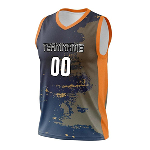 Camiseta de Baloncesto Reversible Personalizada al por Mayor Unisex para Adultos, Diseño Sublimado, Transpirable, Estampada, 100% Poliéster - Product Image 2